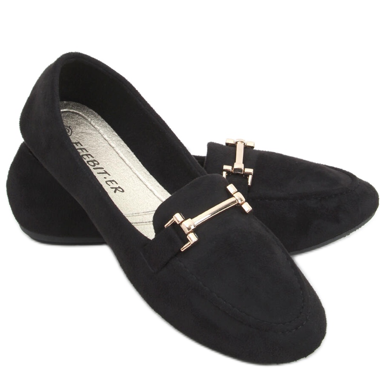 Kubra Black women's loafers