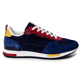 Men's Sport Shoes Cross Jeans JJ1R4008C Navy Blue multicolored Men's Sport Shoes Cross Jeans JJ1R4008C Navy Blue multicolored