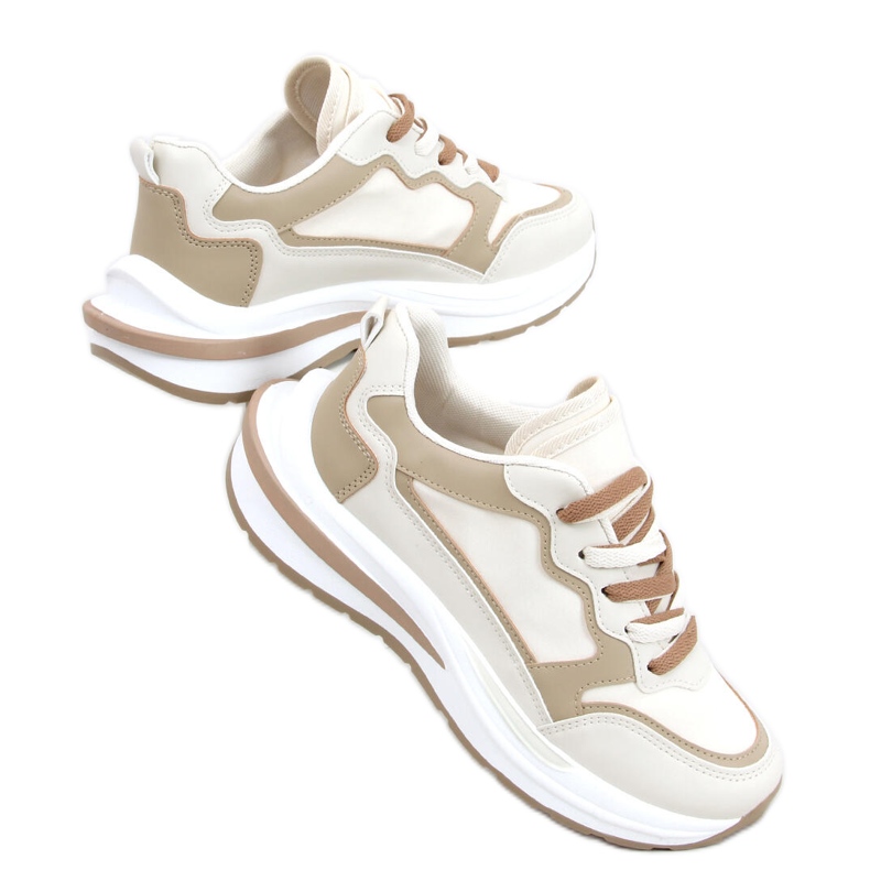 Ekani Beige trainers
