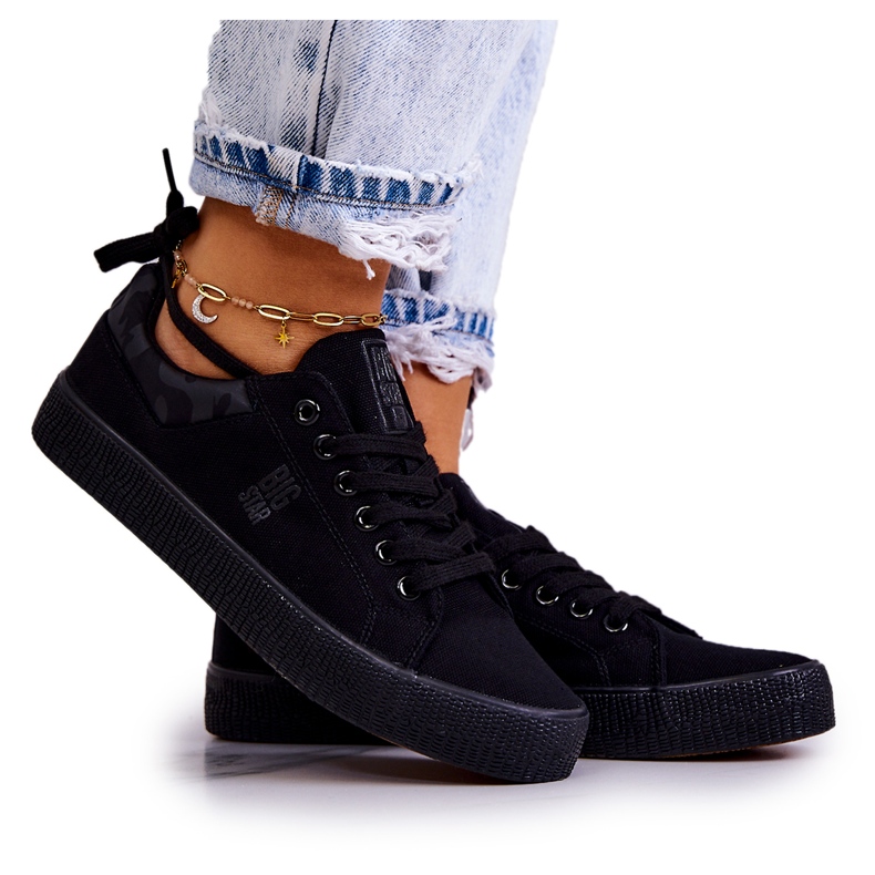 Women's Low Sneakers Big Star JJ274563 Black Women's Low Sneakers Big Star JJ274563 Black