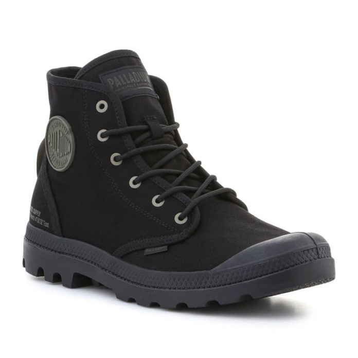 Palladium Pampa Hi Htg Supply 77356-001M shoes black Palladium Pampa Hi Htg Supply 77356-001M shoes black