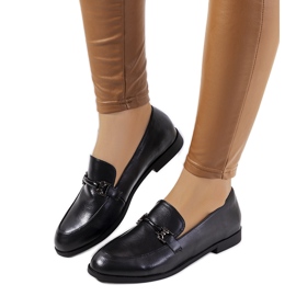 Black women's Genovese loafers