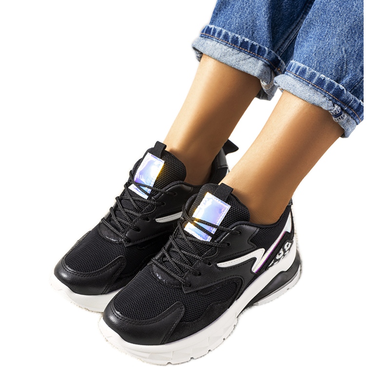 George black holographic sneakers George black holographic sneakers