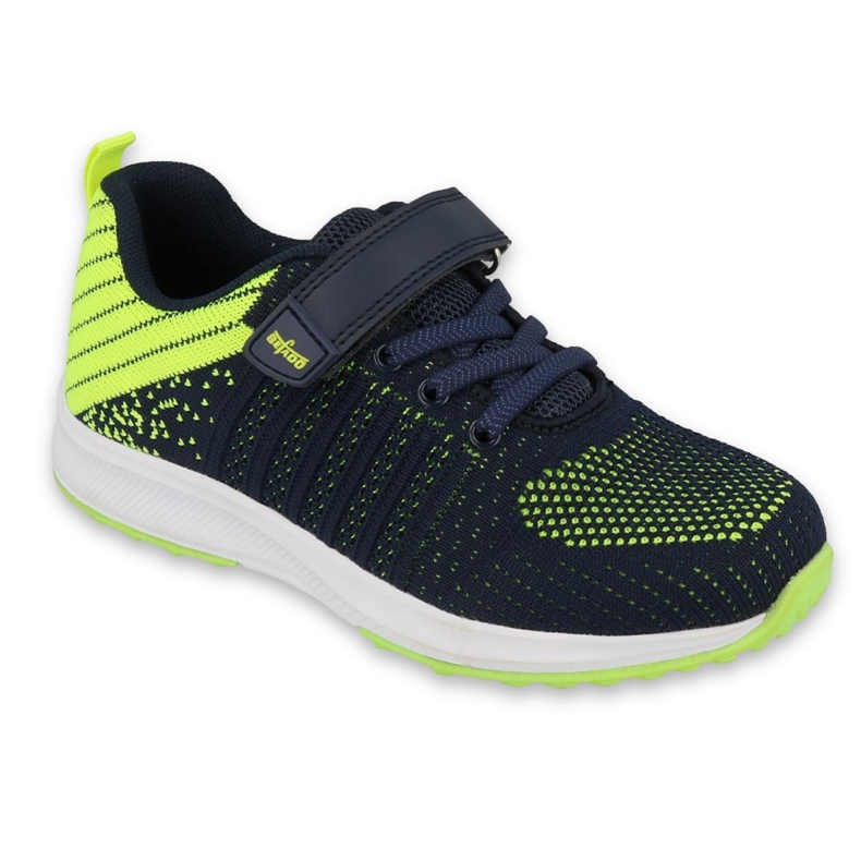 Befado children's shoes 516Y136 black yellow Befado children's shoes 516Y136 black yellow