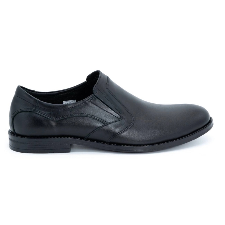 Olivier Elegant men's leather shoes 283LU black