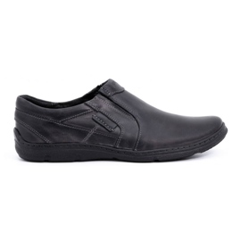 Joker Gray Men's leather loafers 523J grey Joker Gray Men's leather loafers 523J grey