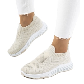 Alexandrin beige sports sneakers