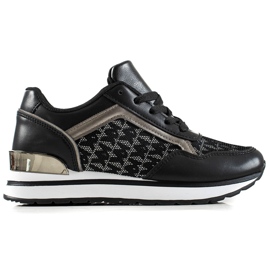 Sweet Shoes Stylish Black Sneakers