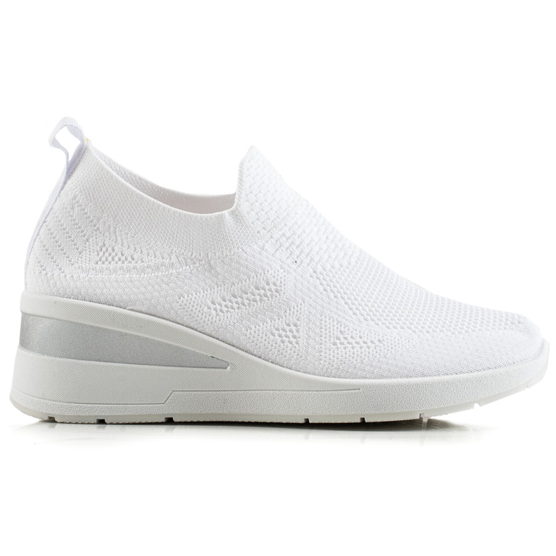TRENDI Wedge Slip-On Sneakers white