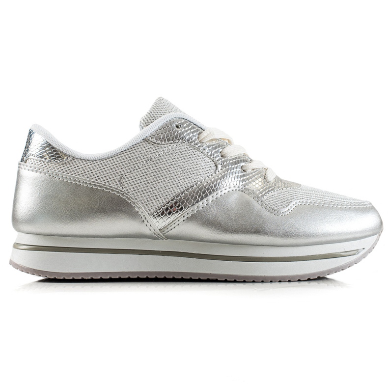 TRENDI Silver Sneakers
