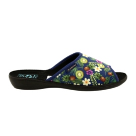 Slippers Slippers Kiwi Adanex DIK2 Tęg. G1 / 2 26061 Navy blue purple multicolored green