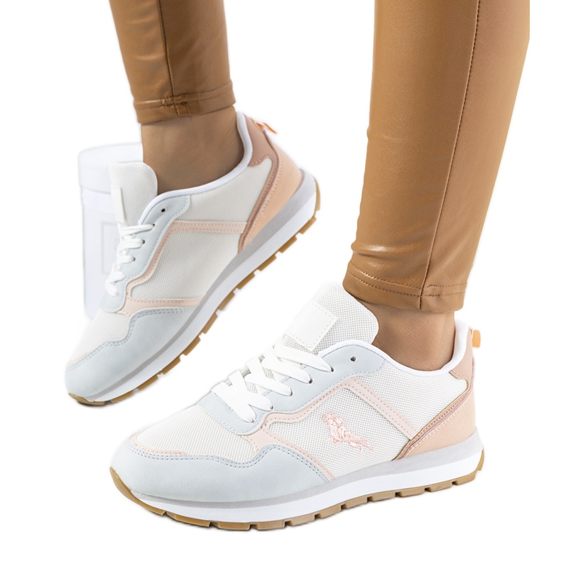 Fiorenti blue women's sneakers white pink Fiorenti blue women's sneakers white pink