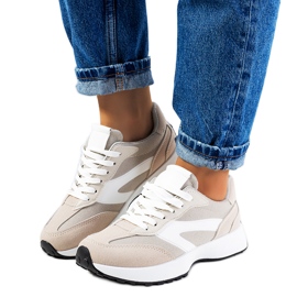 Gray Torino sports sneakers grey