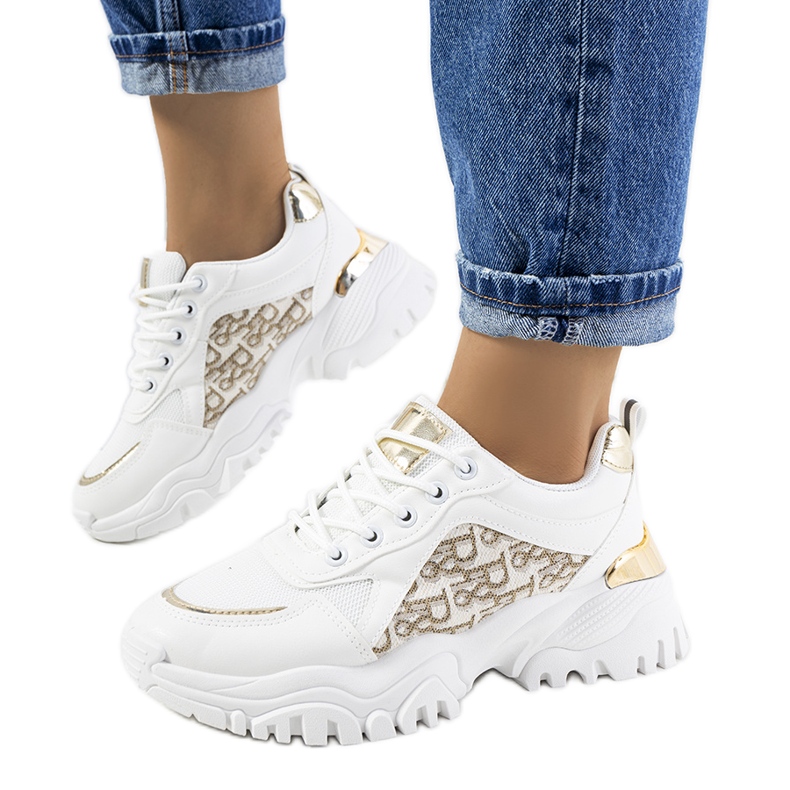 Cinzia white sneakers