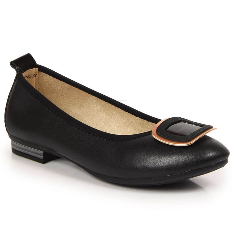 Leather ballerinas Filippo W PAW334A black