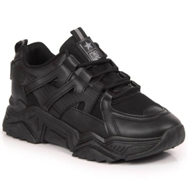 Wedge sneakers News W EU649A black