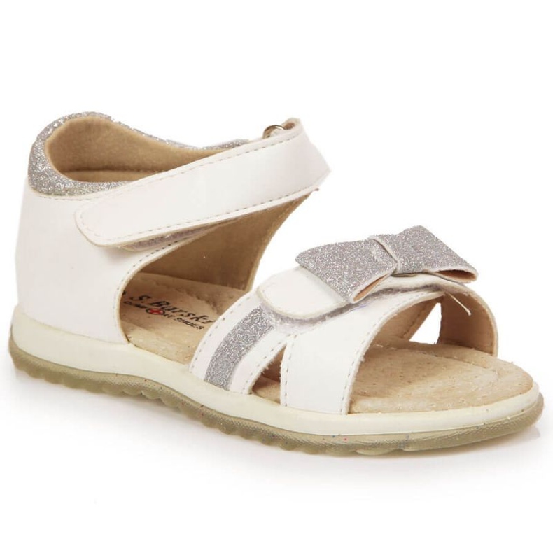 BM Velcro sandals S. Barski Jr OLI151A white