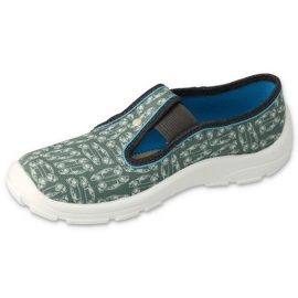 Befado children's shoes 972Y235 grey green