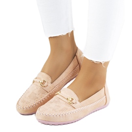 Imogen pink women's loafers