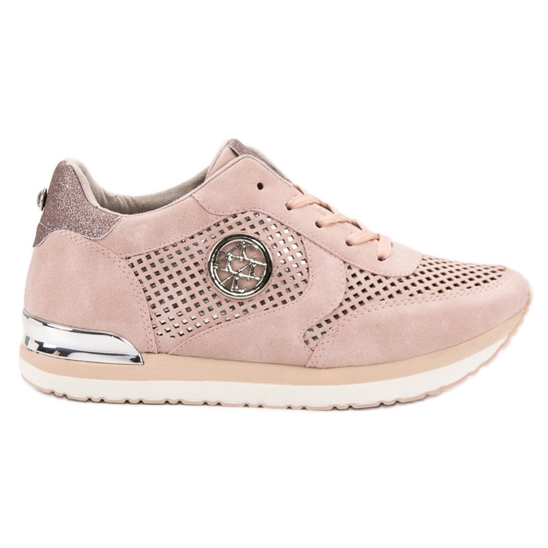 Aclys Openwork Sport Shoes pink