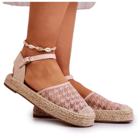 Women's Espadrilles With Buckle Nude Charlene beige