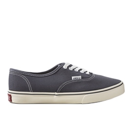Flax men's graphite sneakers grey