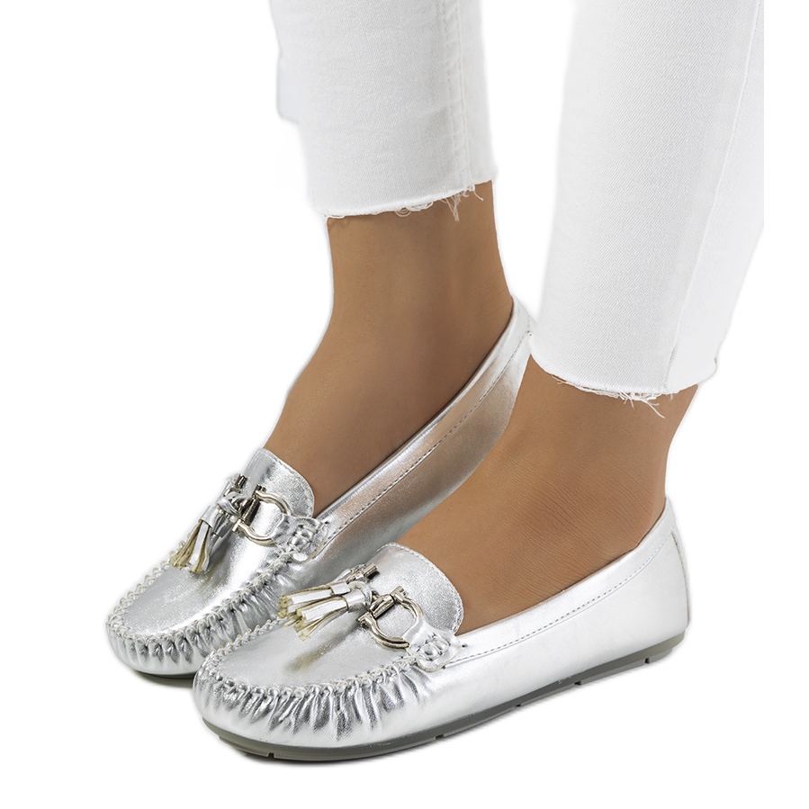 Michael kors loafers womens top silver