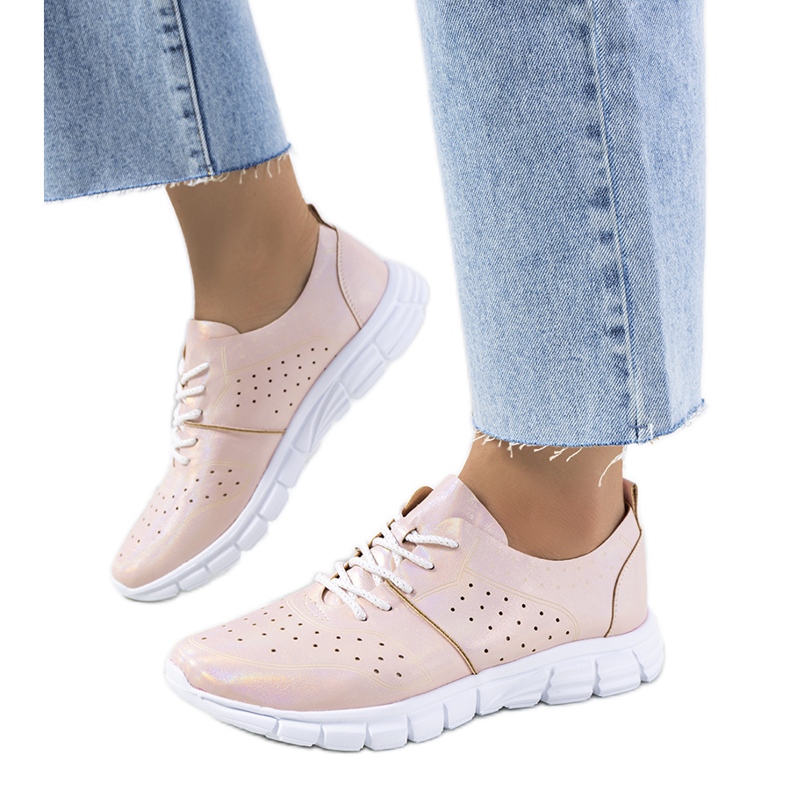 Enid Pink Holographic Trainers Enid Pink Holographic Trainers