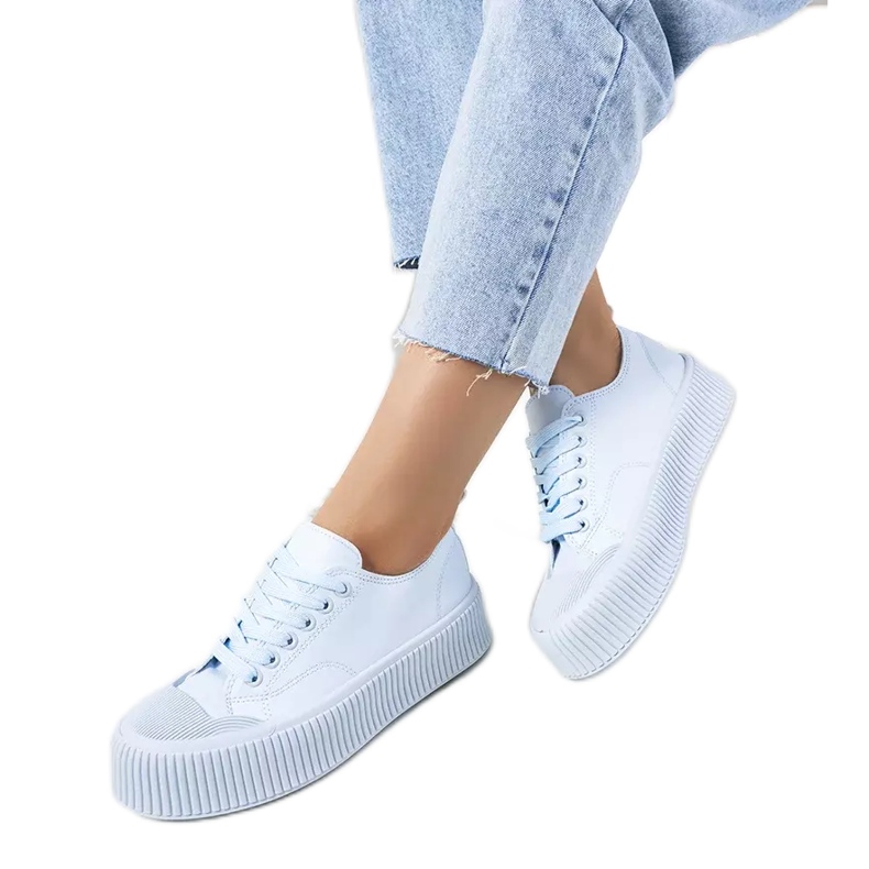 Moises blue women's sneakers