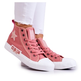 Classic High-top Sneakers Big Star JJ274382 Pink Classic High-top Sneakers Big Star JJ274382 Pink