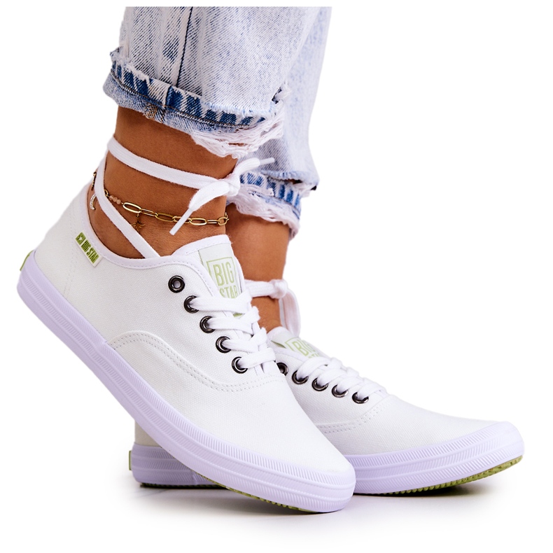 Light Women's Sneakers Big Star JJ274260 White Light Women's Sneakers Big Star JJ274260 White