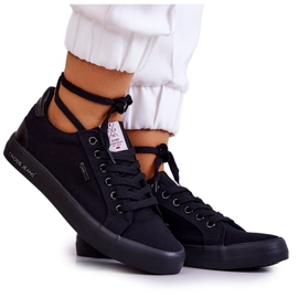 Women's Sneakers Tied Cross Jeans JJ2R4039C Black Women's Sneakers Tied Cross Jeans JJ2R4039C Black