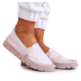 Women's Leather Slip-On Shoes Maciejka 03512-28 Light pink Women's Leather Slip-On Shoes Maciejka 03512-28 Light pink