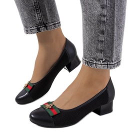 Black openwork Seema pumps Black openwork Seema pumps