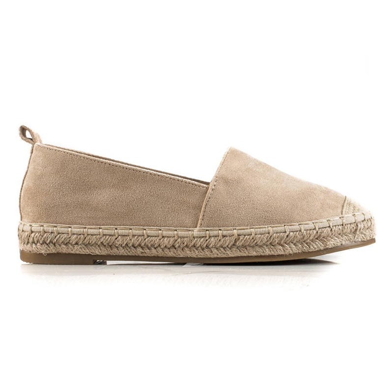 Bestelle Beige Suede Espadrilles