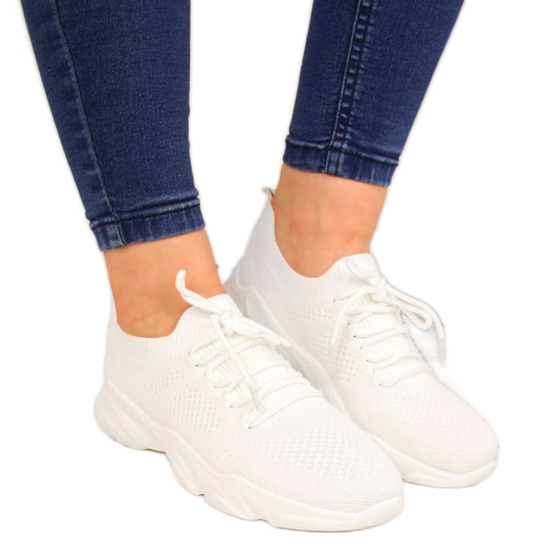 Filippo W PAW223B white sports shoes
