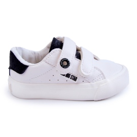 Children's Sneakers With Velcro Big Star JJ374108 White-Black Children's Sneakers With Velcro Big Star JJ374108 White-Black