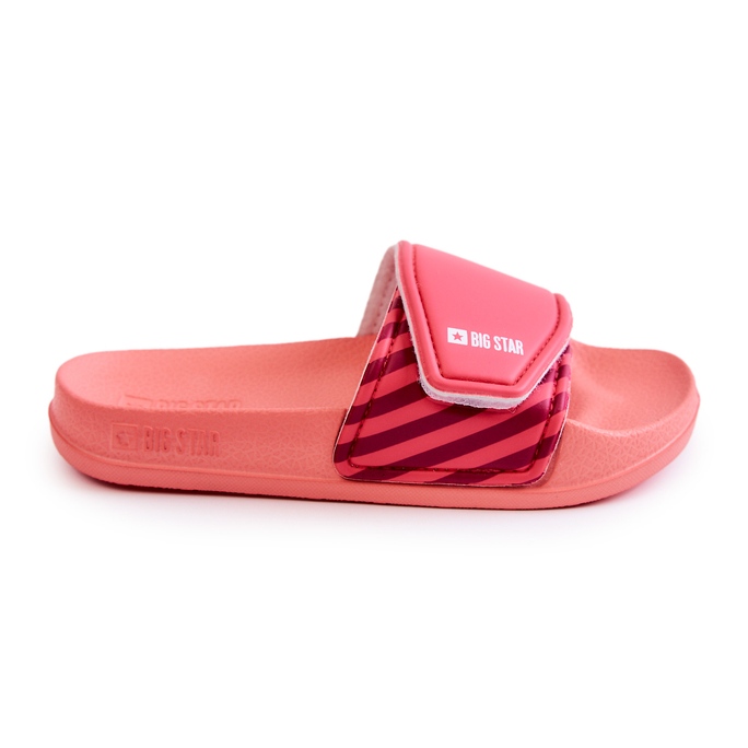 Light Children's Slippers Big Star JJ374359 Pink