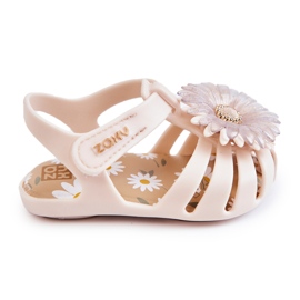 Children's Sandals With Velcro Fragrant ZAXY JJ385031 Beige