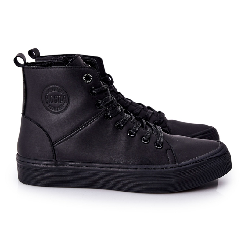 Men's High-top Sneakers Big Star II174048 Black