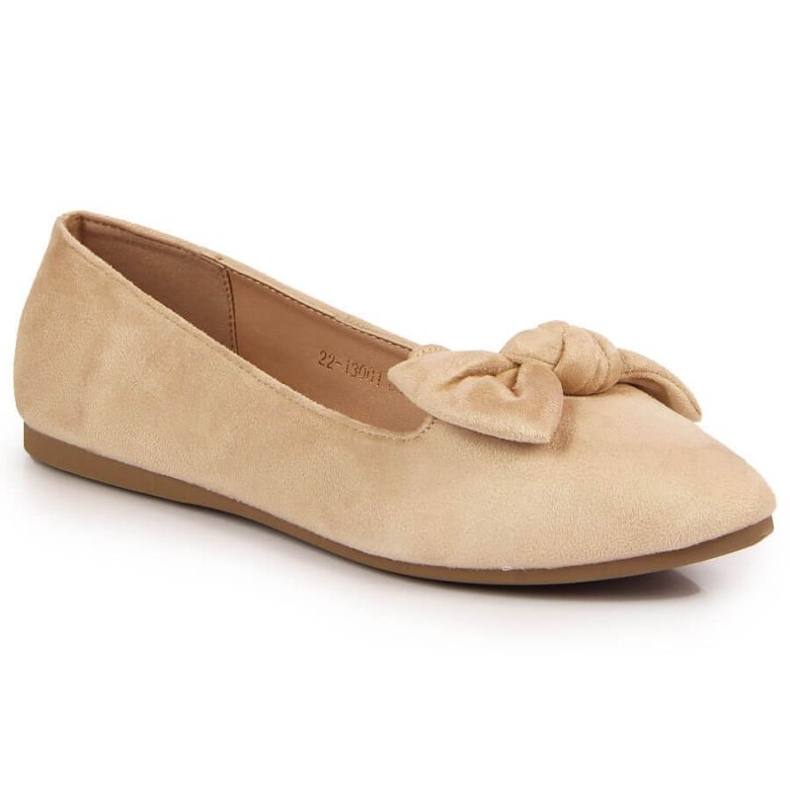 Ballerinas lordsy with a bow Potocki W WOL76 beige