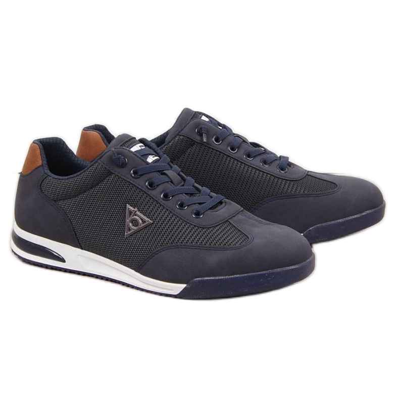 Casual sports shoes Bugatti M INT1522 navy blue