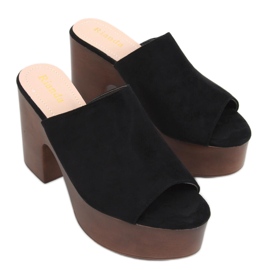Ramla Black clogs
