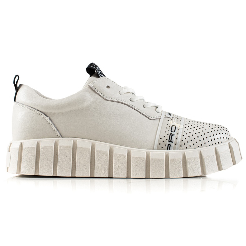 ARTIKER White Fashion Leather Shoes