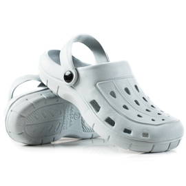 TRENDI Light Gray Slippers grey