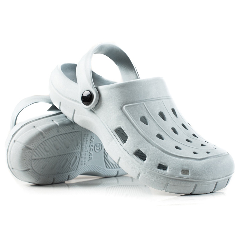TRENDI Light Gray Slippers grey