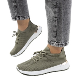 Green Ellice sports sneakers khaki Green Ellice sports sneakers khaki