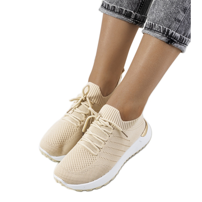 Beige Ellice sports sneakers Beige Ellice sports sneakers