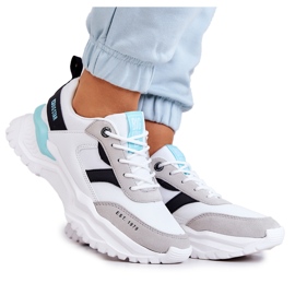 Women's sports shoes Big Star JJ274A412 White and Black blue Women's sports shoes Big Star JJ274A412 White and Black blue