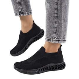 Neda's black sneakers Neda's black sneakers